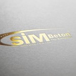 Sim Beton logo tasarımı